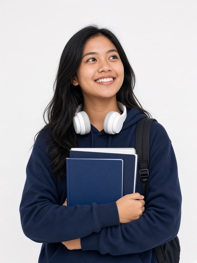 Mahasiswi siap kuliah ke luar negeri